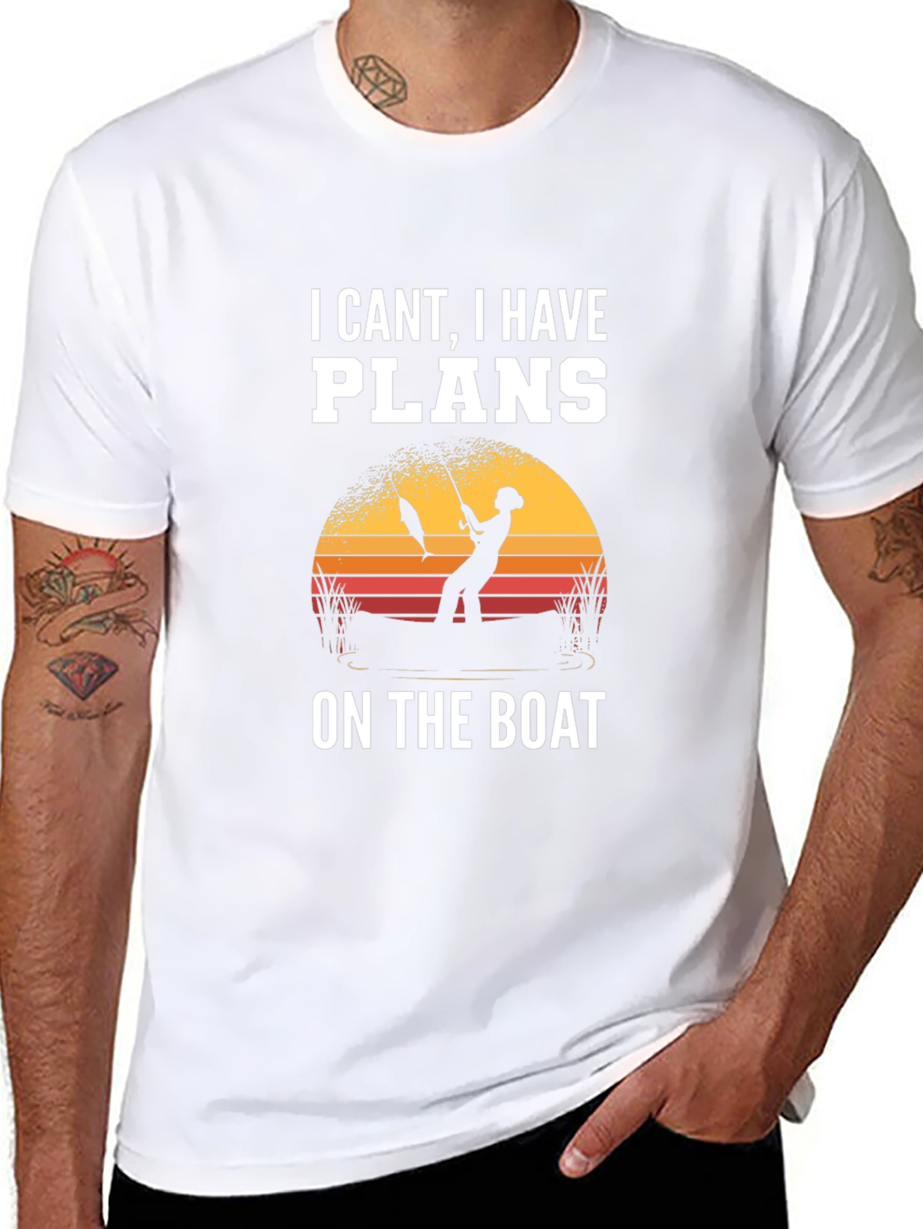 I Cant I Have Plans On The Boat T-Shirt