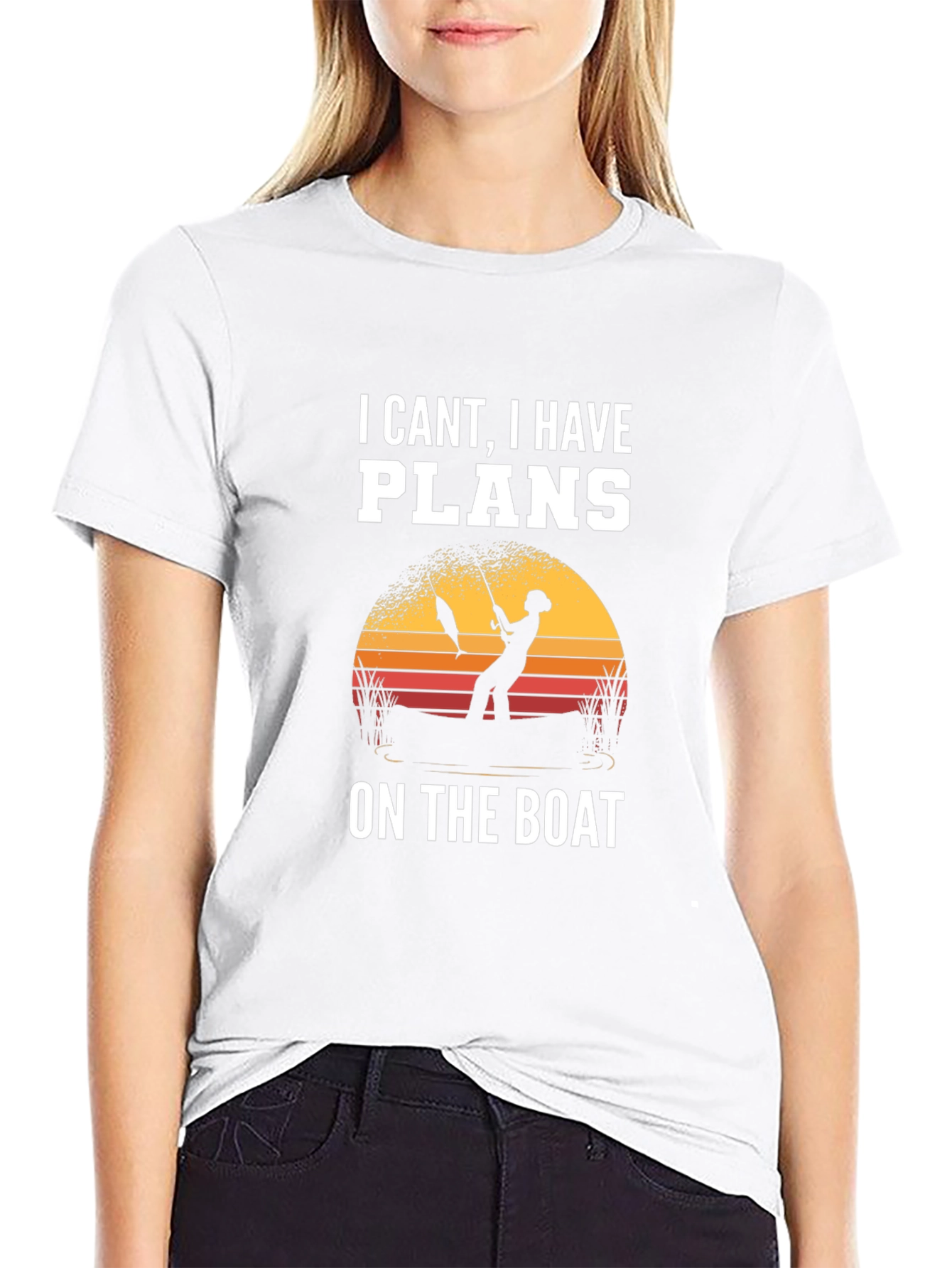 I Cant I Have Plans On The Boat T-Shirt