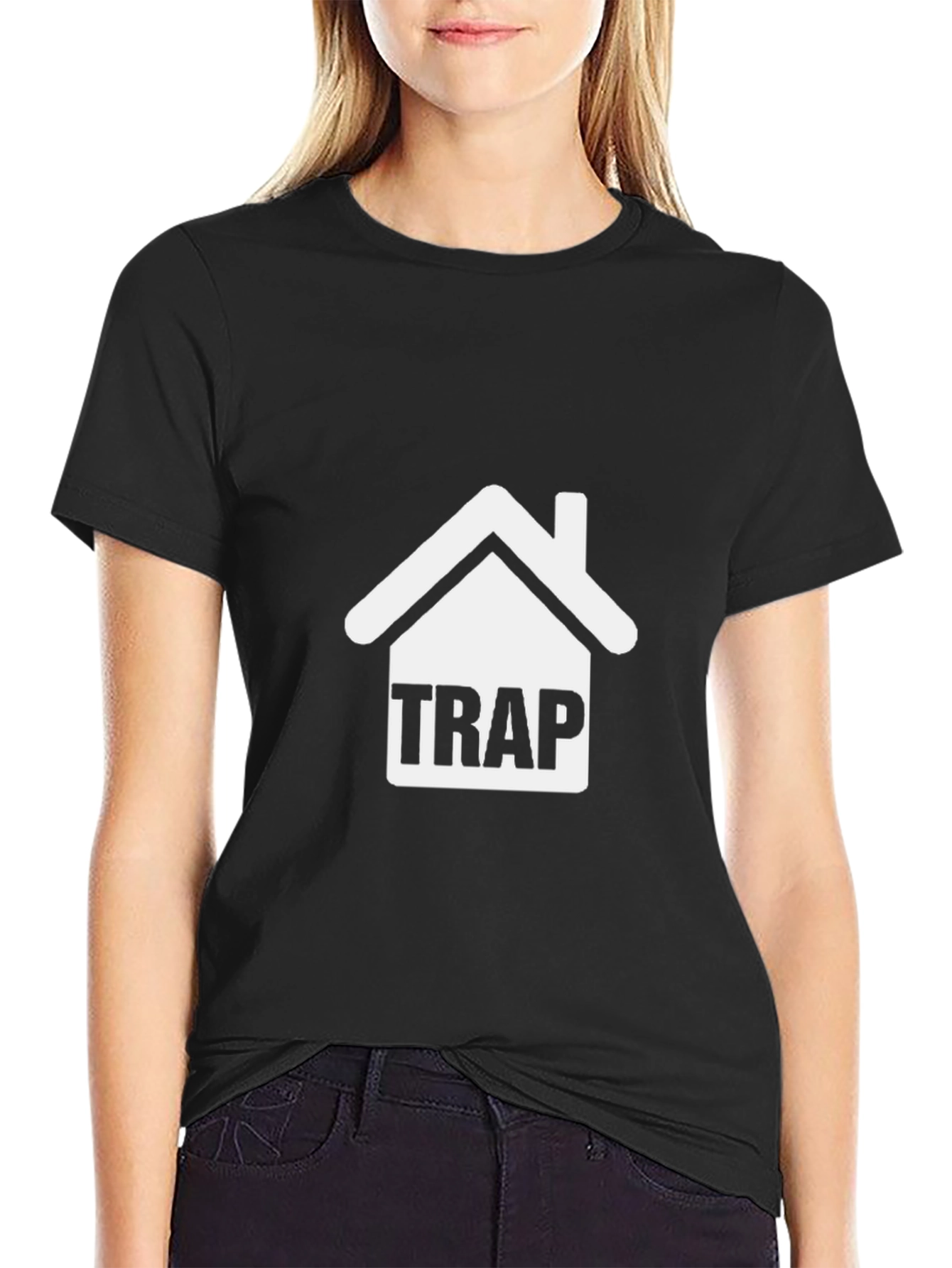 Trap House Graphic T-Shirt - Modern Streetwear Style