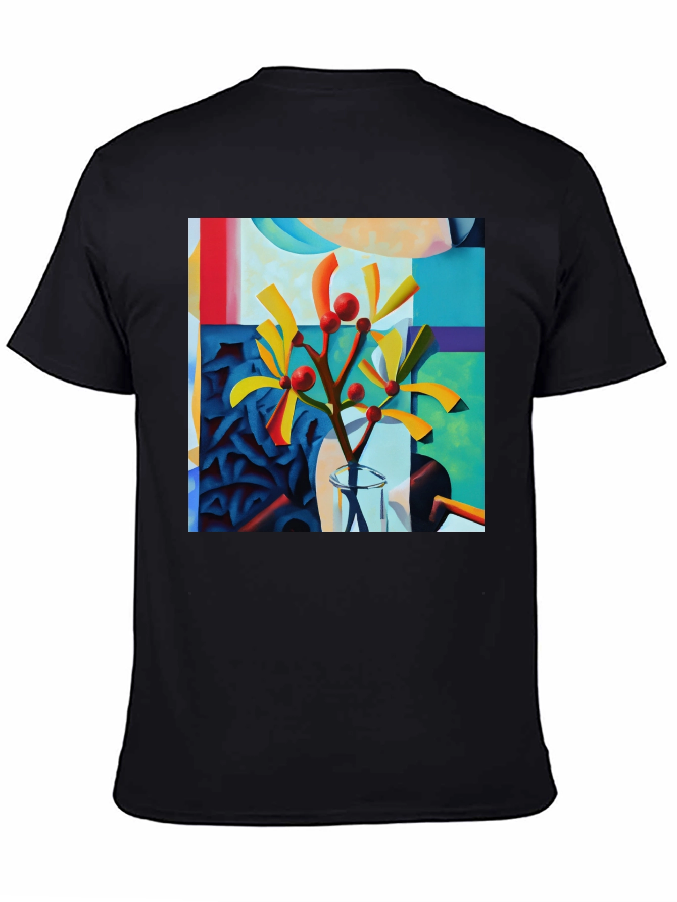 Abstract Botanical Art Graphic Tee