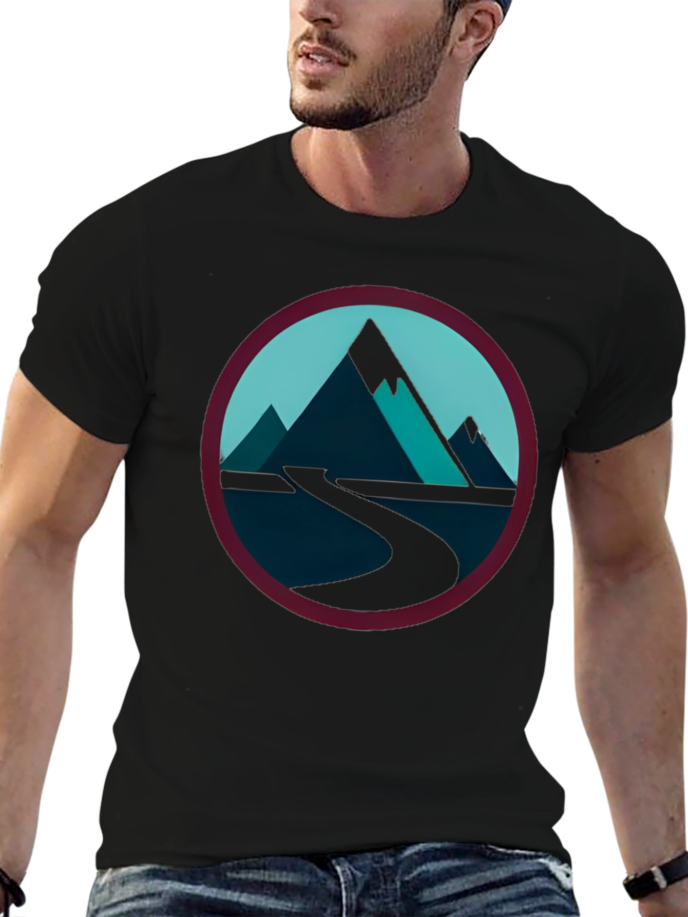 Mountain Road Graphic Tee - Adventure Style