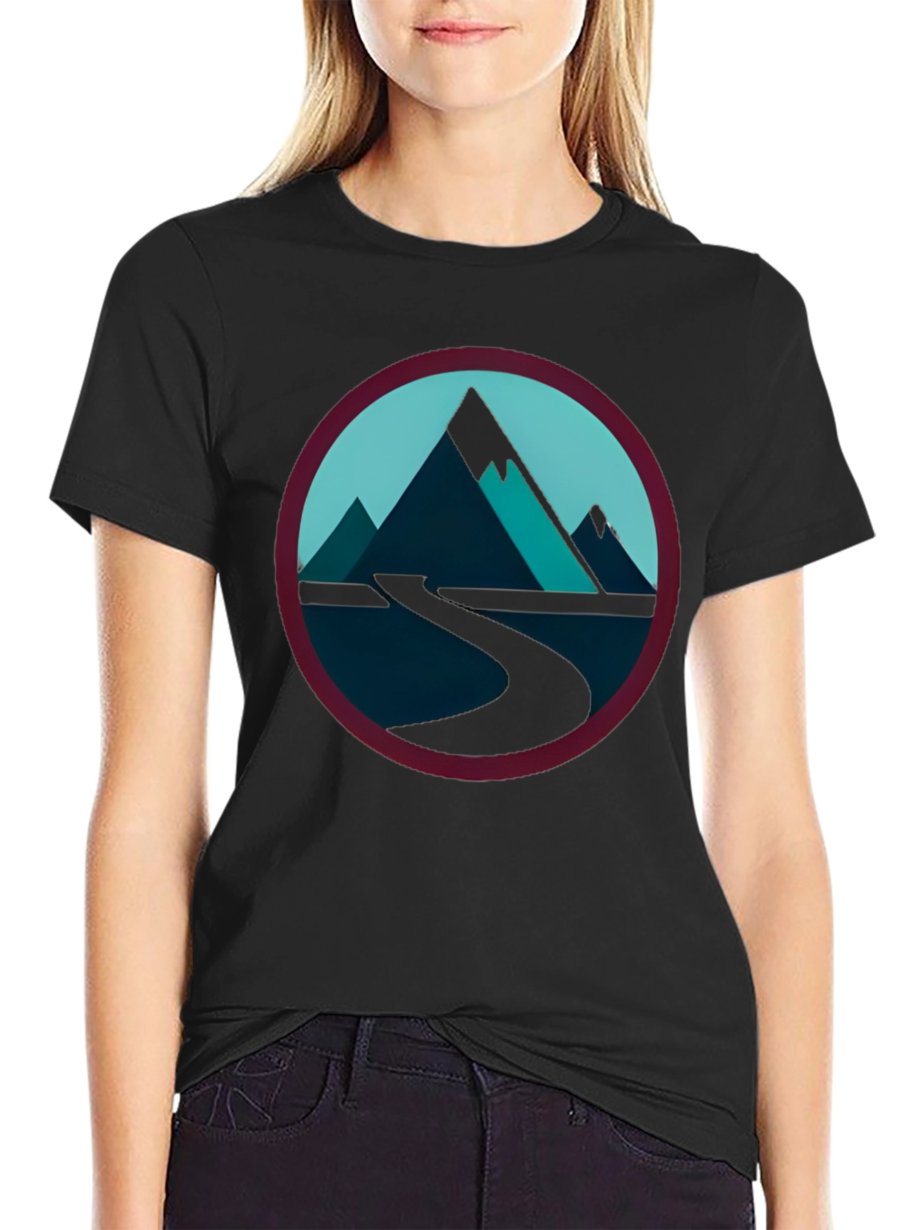 Mountain Road Graphic Tee - Adventure Style