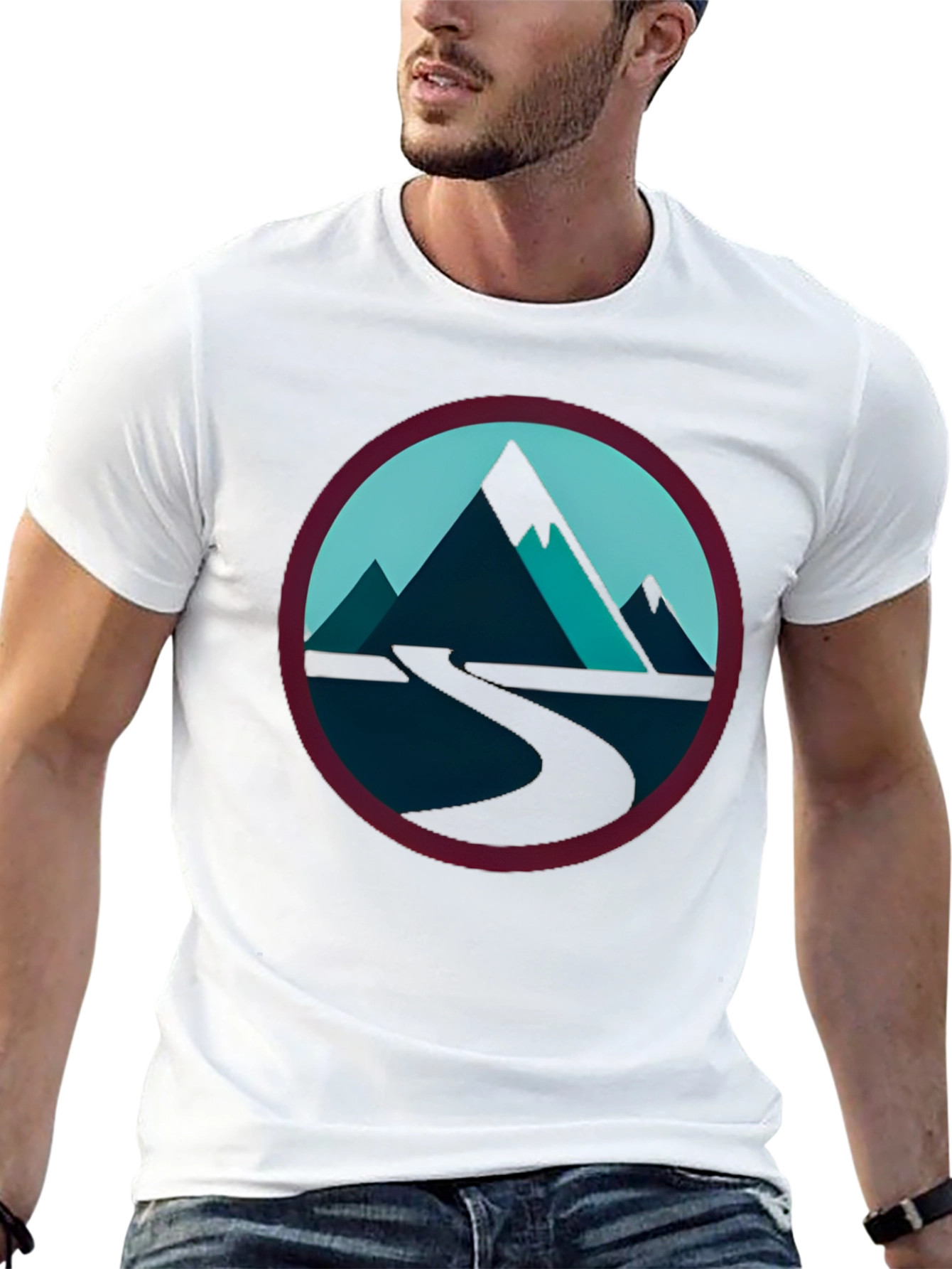 Mountain Road Graphic Tee - Adventure Style