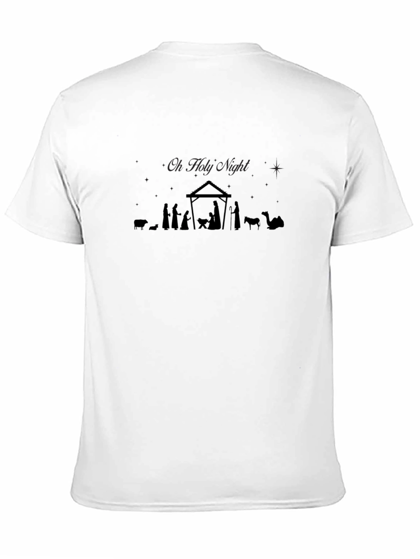 Oh Holy Night Nativity Scene T-Shirt