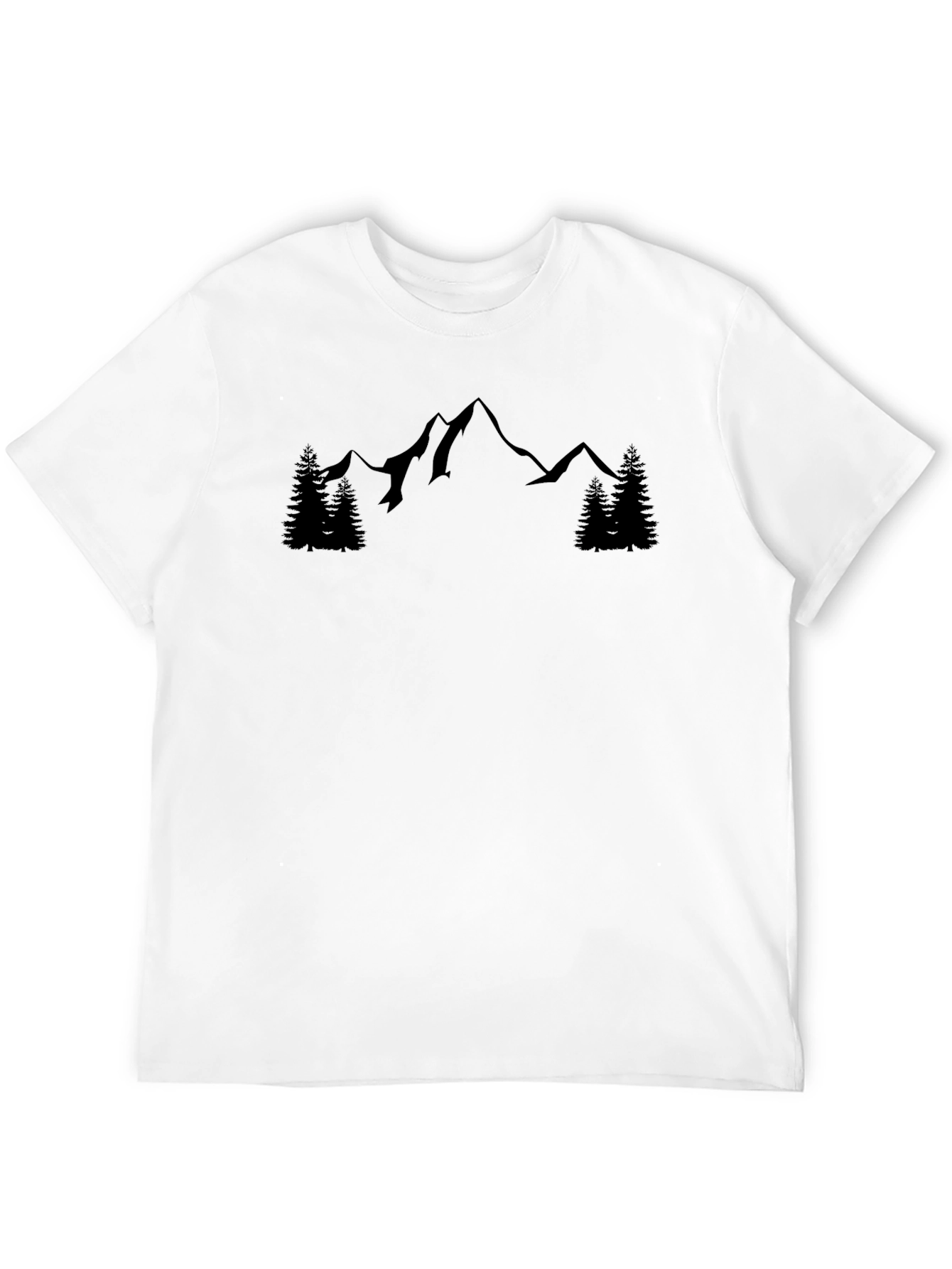 Mountain Graphic Tee - Black