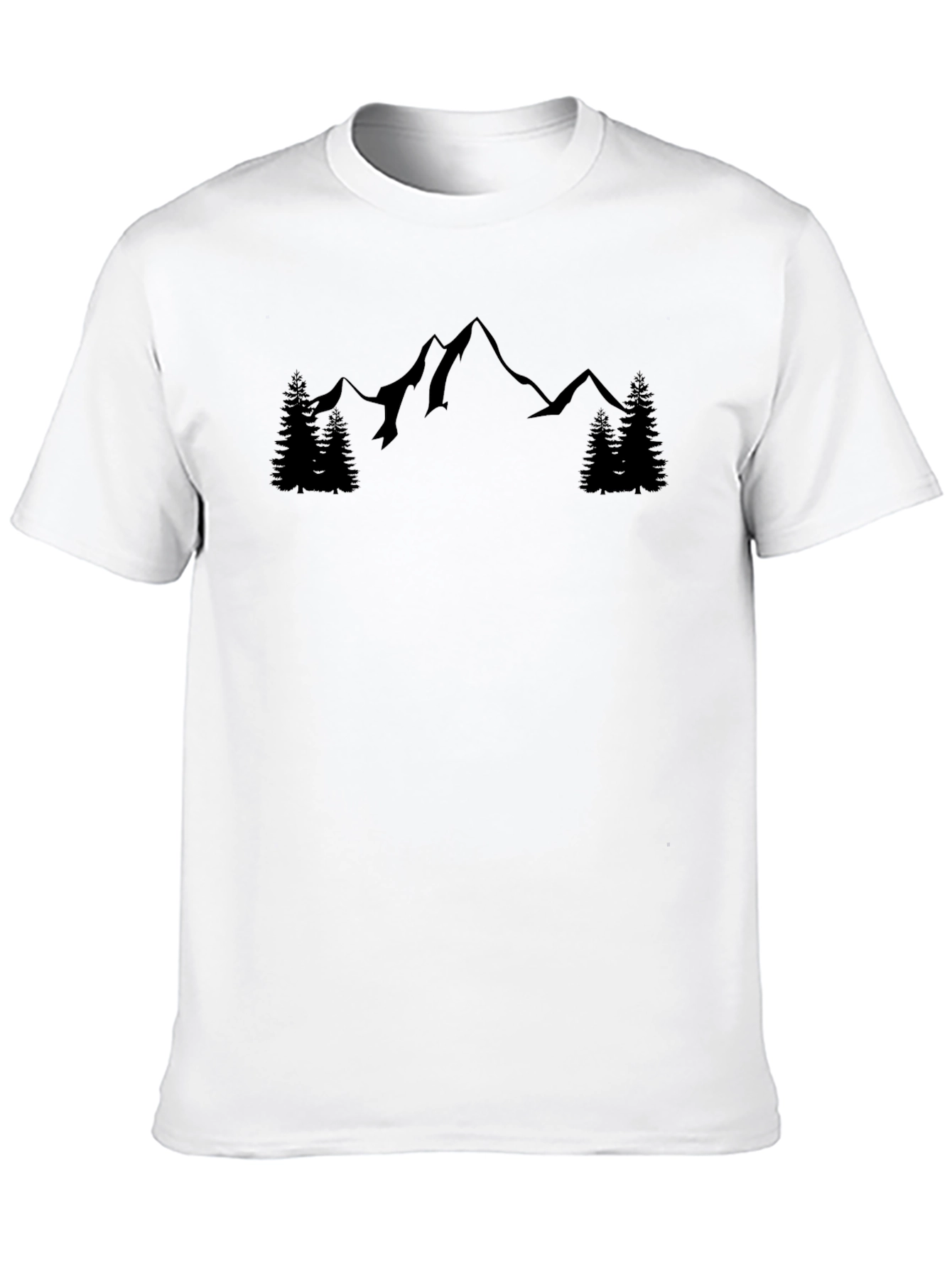 Mountain Graphic Tee - Black