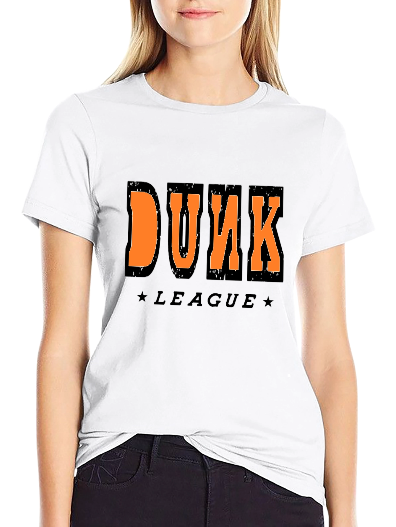 Dunk League Black Graphic Tee