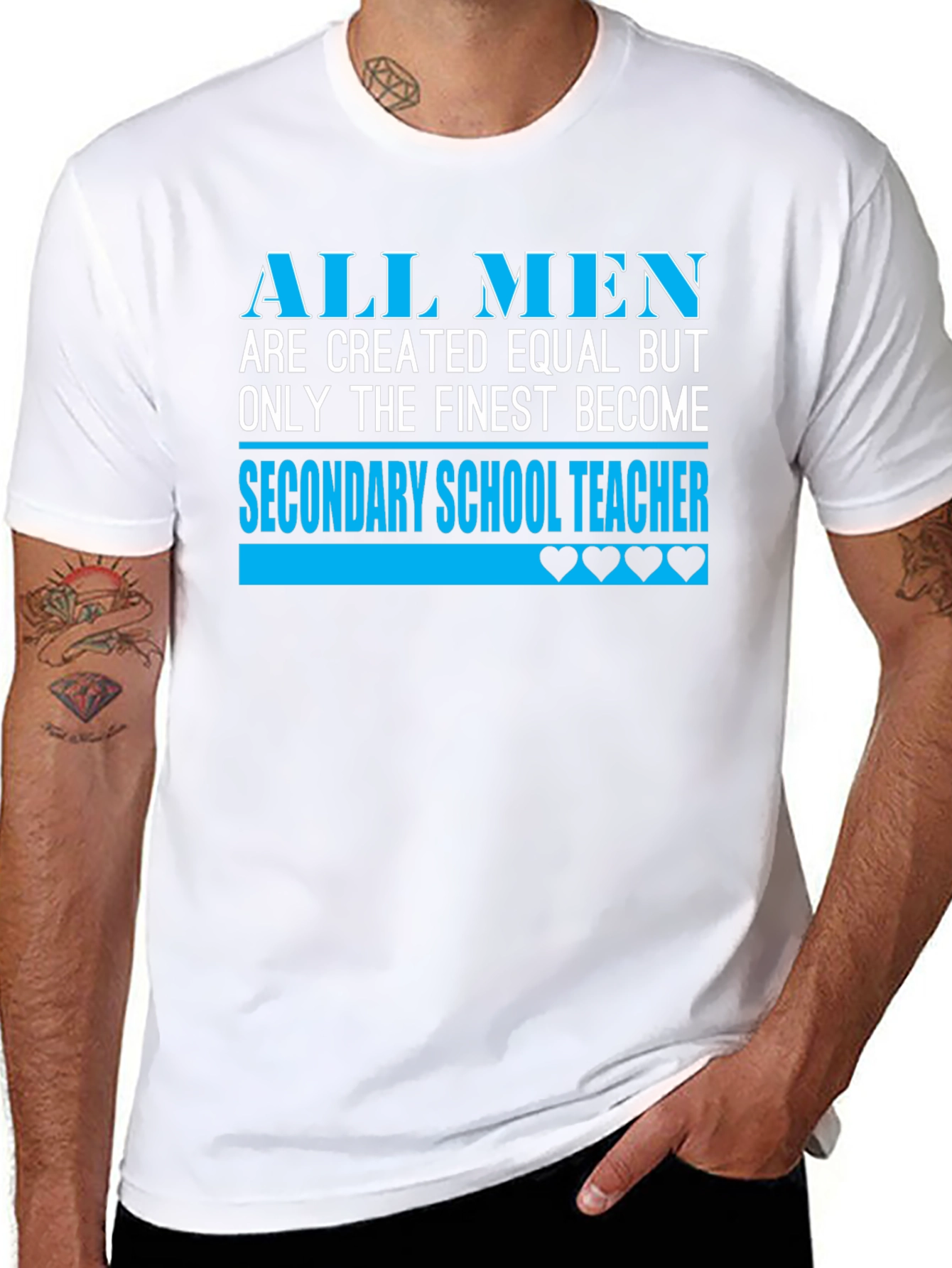 Finest Secondary School Teacher Tee