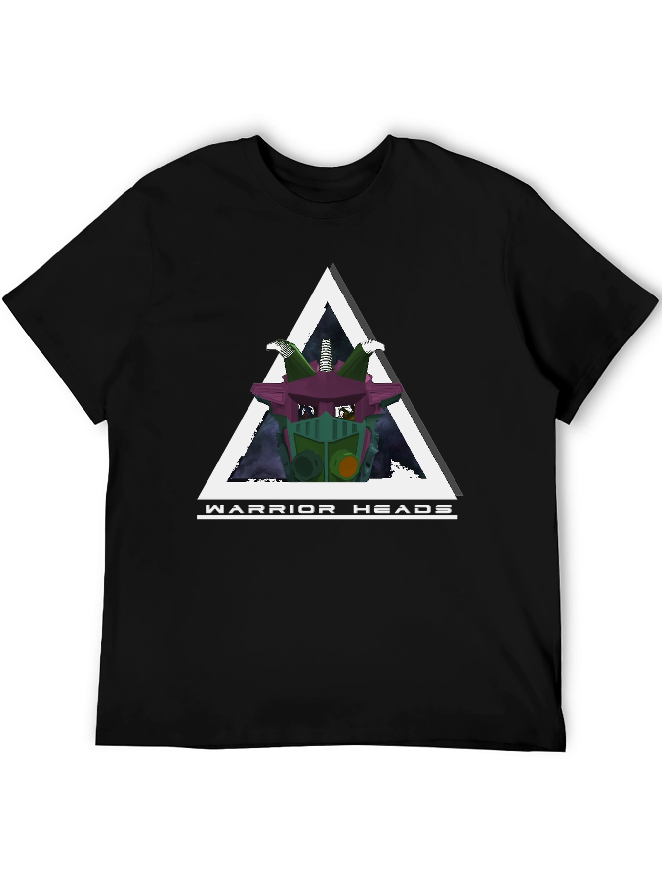 Warrior Heads Graphic T-Shirt - Stylish Design