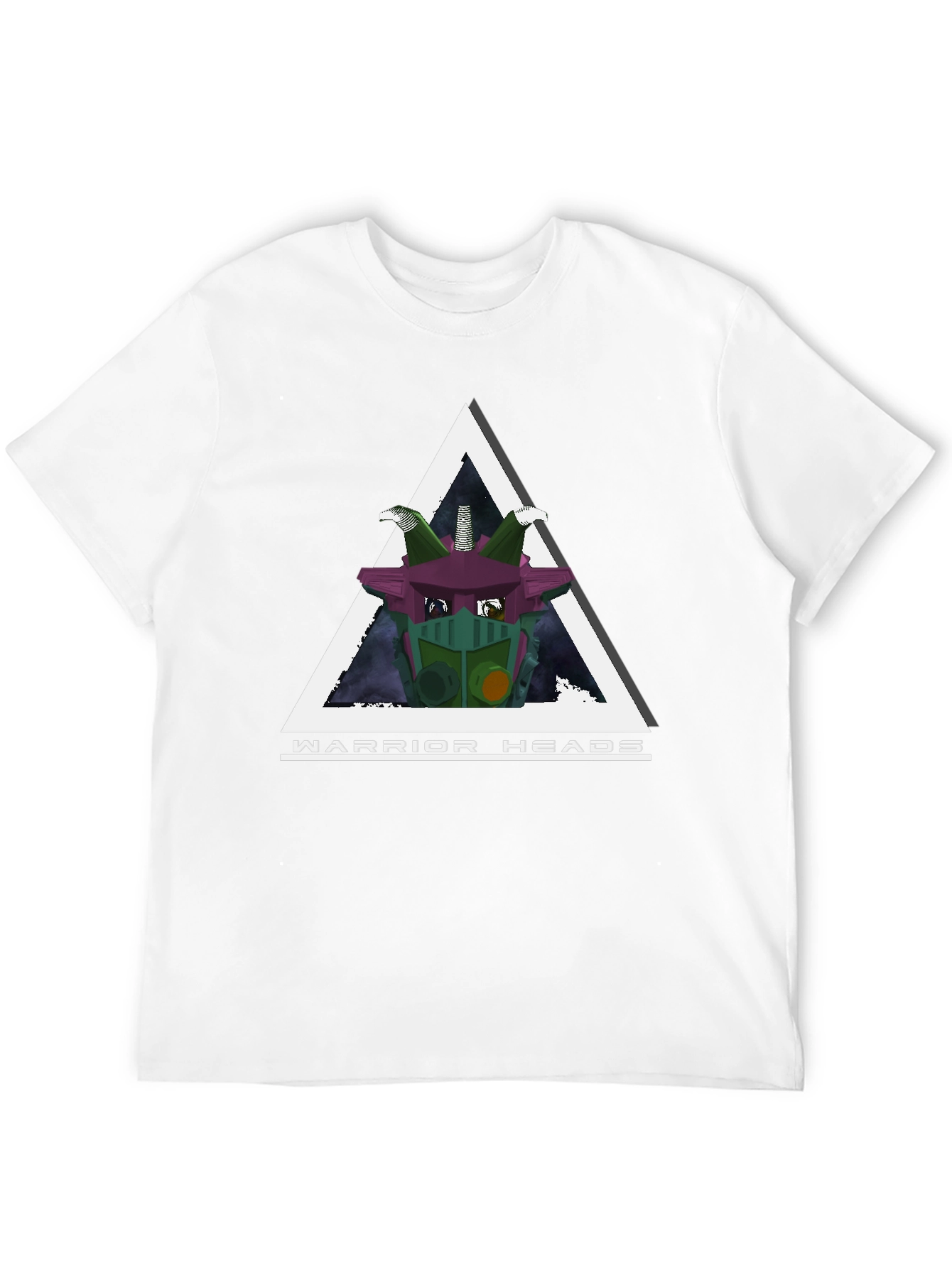 Warrior Heads Graphic T-Shirt - Stylish Design