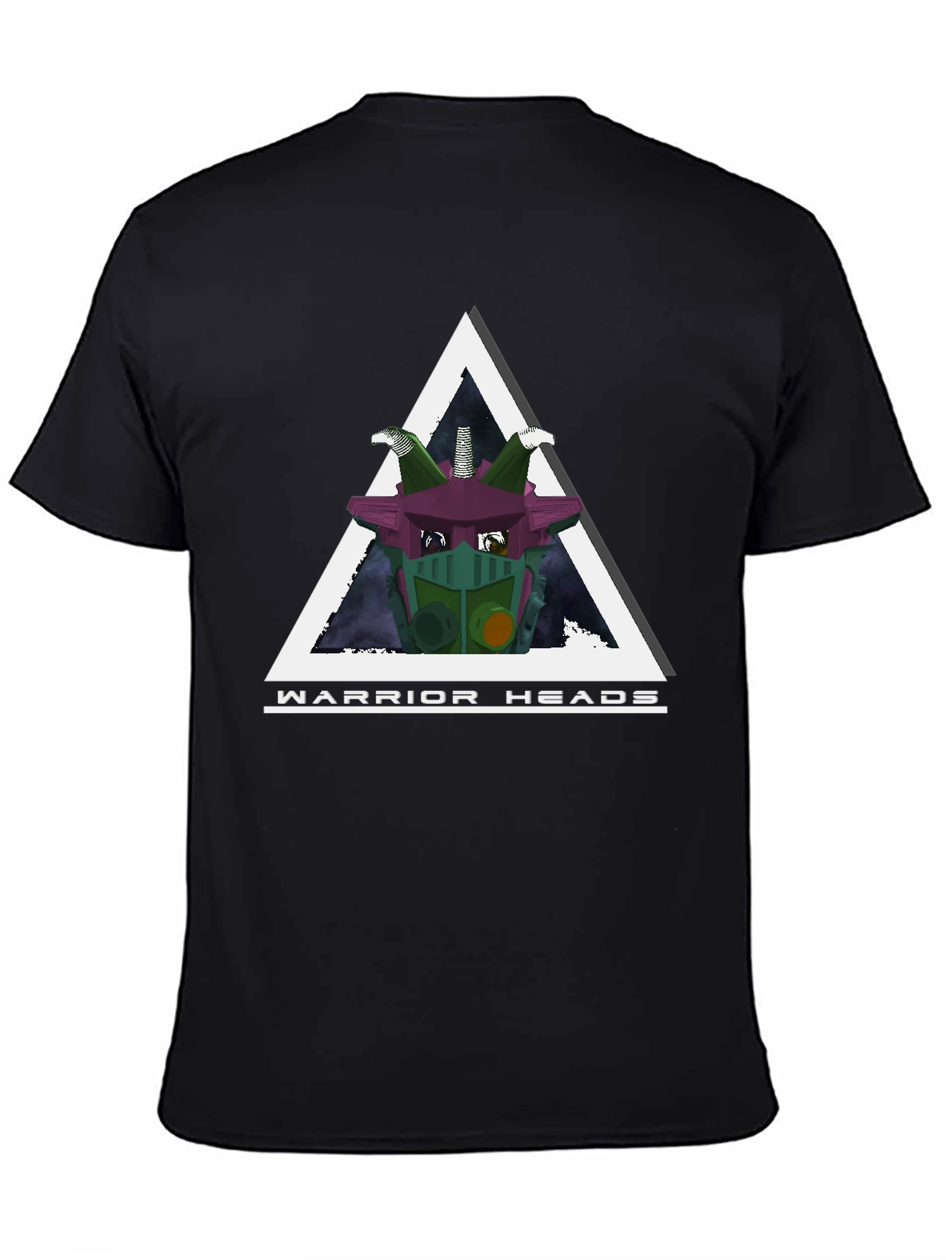 Warrior Heads Graphic T-Shirt - Stylish Design