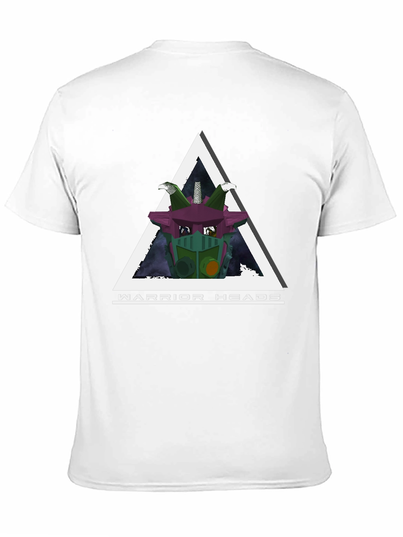 Warrior Heads Graphic T-Shirt - Stylish Design