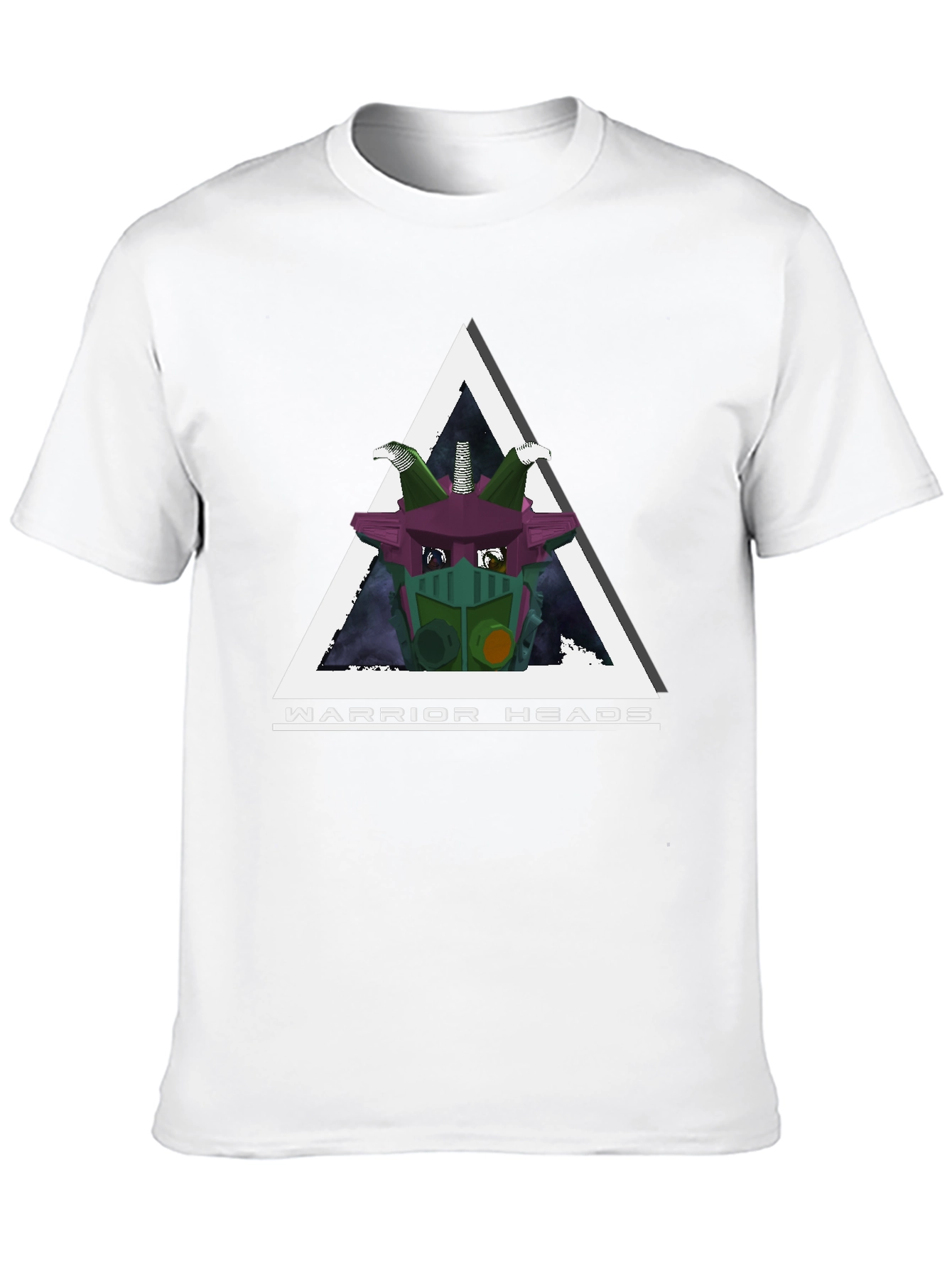 Warrior Heads Graphic T-Shirt - Stylish Design