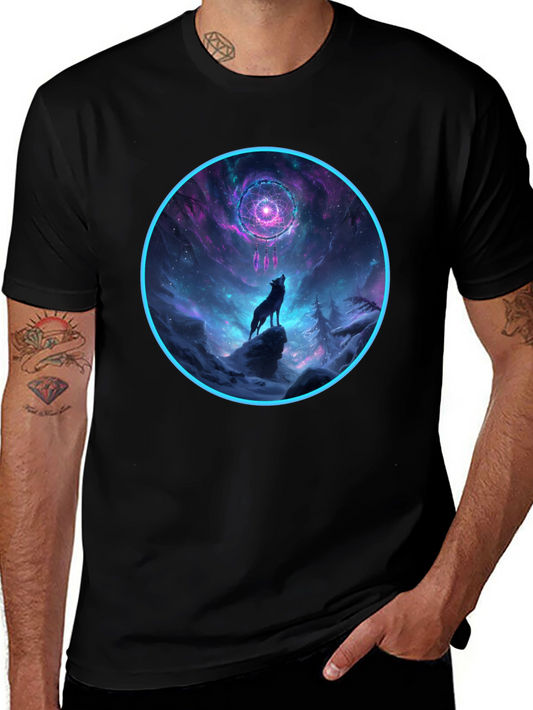 Wolf Dreamcatcher Graphic Tee