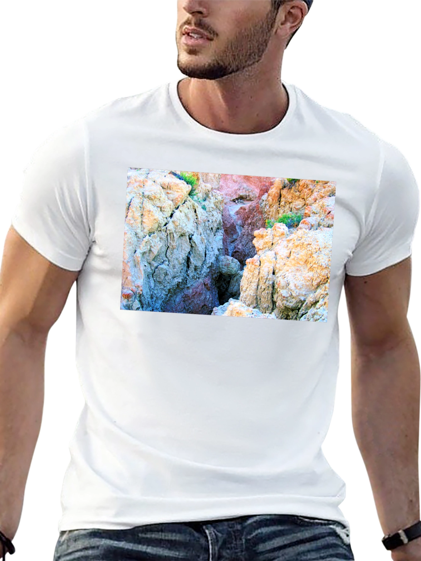 Canyon Graphic T-Shirt - Unique Nature Design
