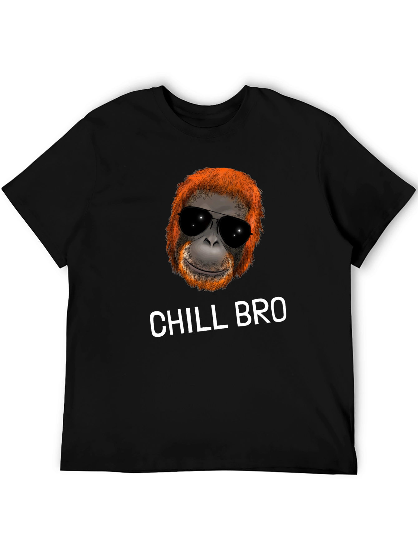 Chill Bro Monkey Graphic Tee - Cool Casual Style
