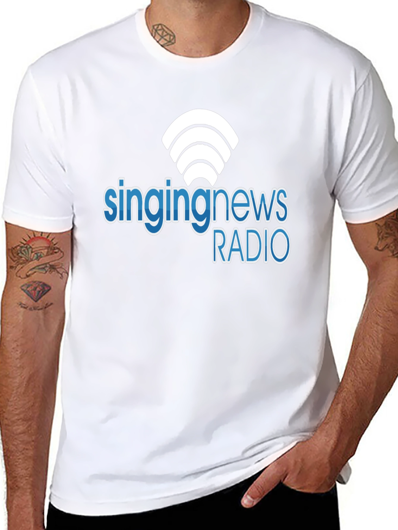 Singing News Radio T-Shirt - Black
