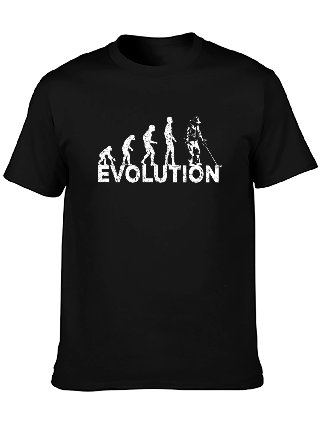 Evolution Metal Detecting Black T-Shirt
