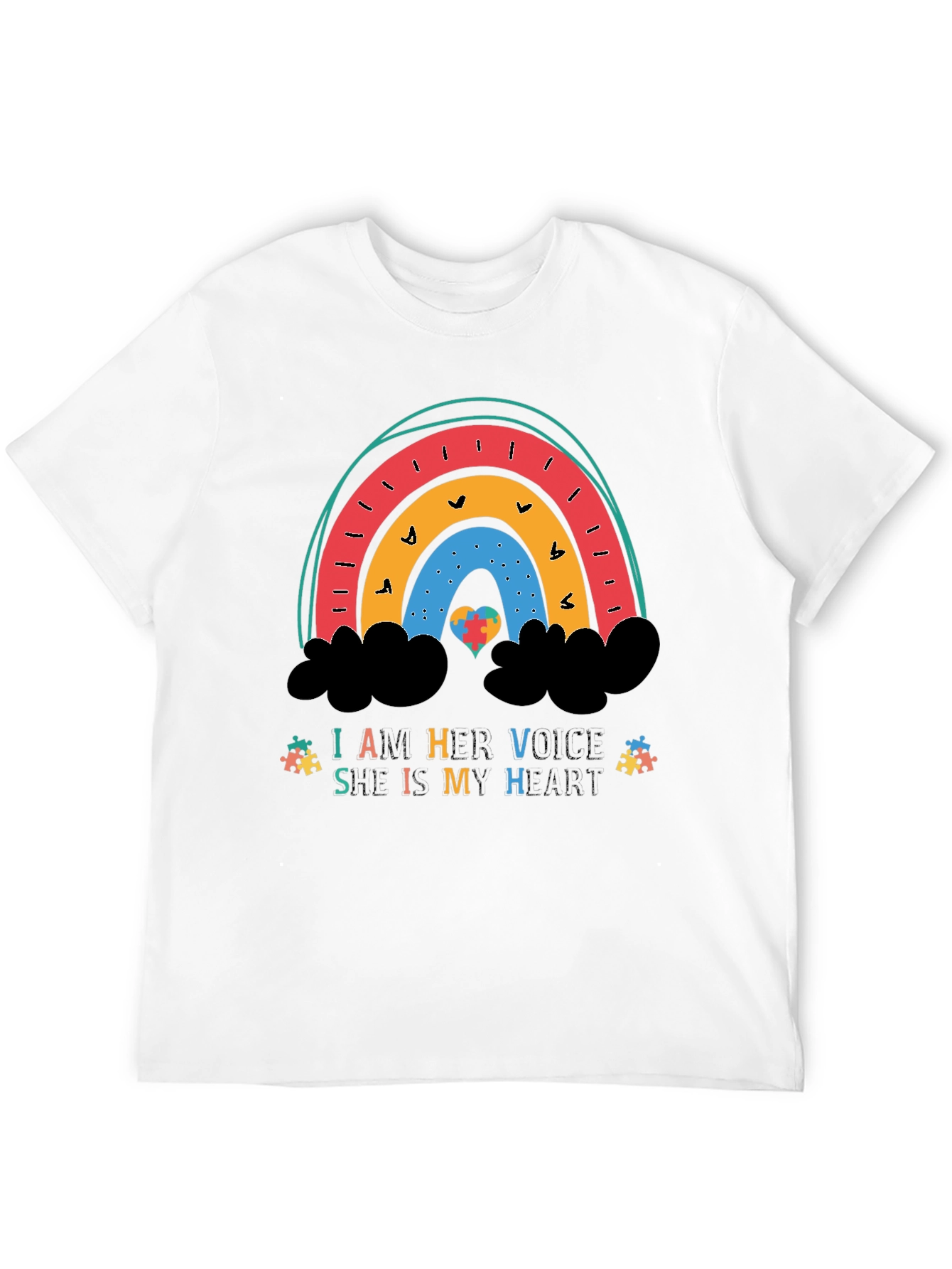 I Am Her Voice Autism Awareness Tee