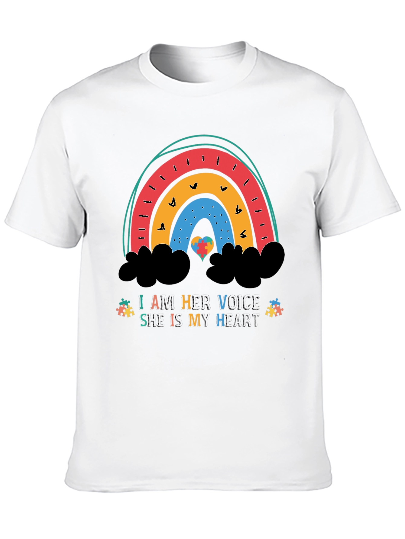 I Am Her Voice Autism Awareness Tee
