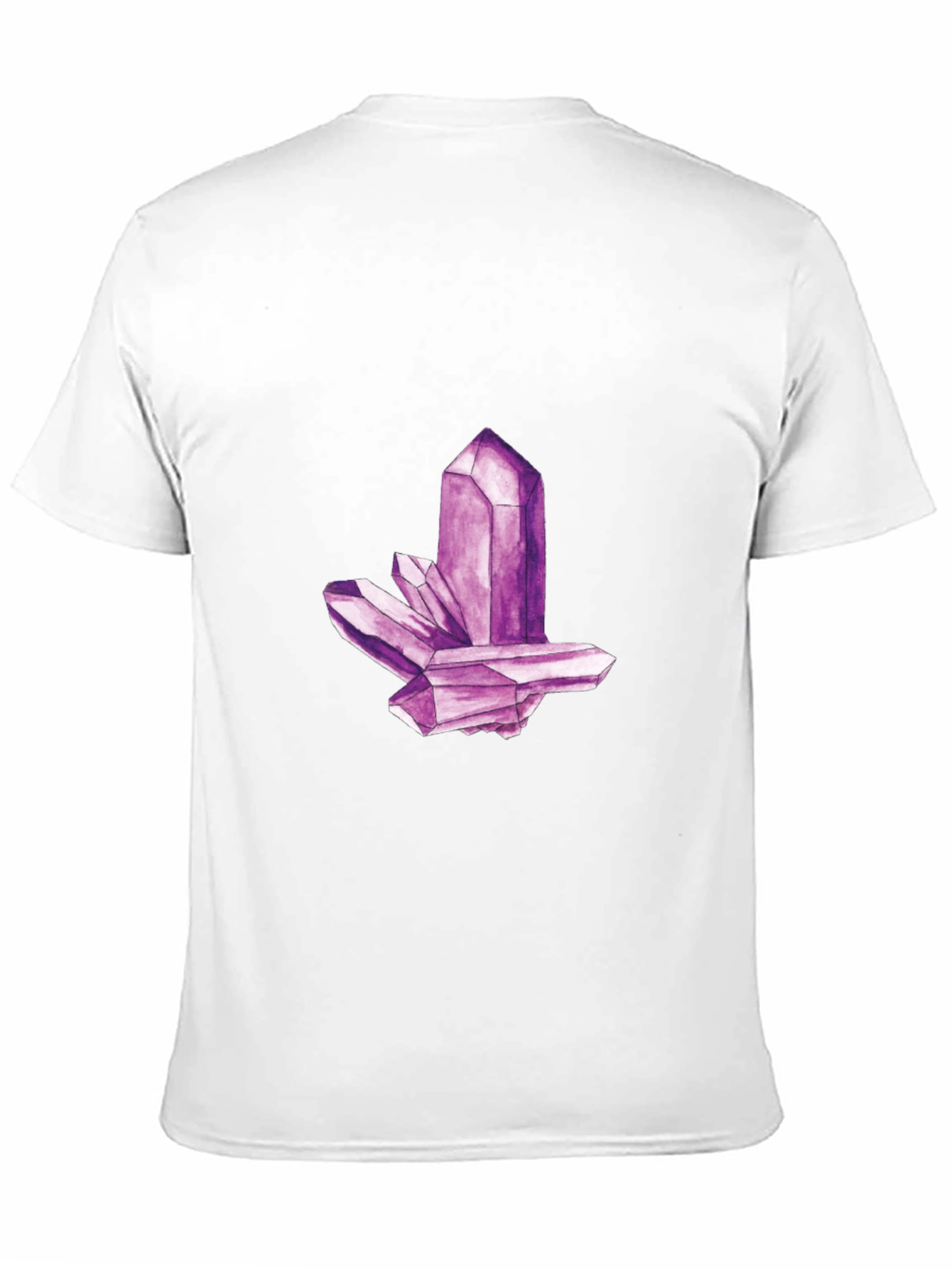 Amethyst Crystal Graphic T-Shirt - Unisex