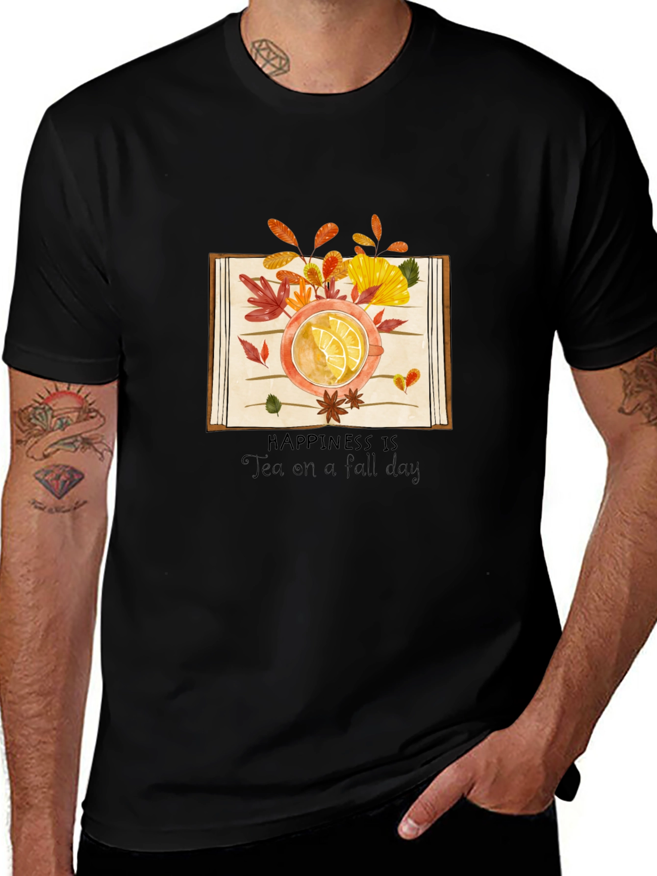 Fall Tea T-Shirt - Autumn Vibes