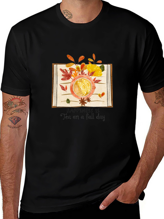 Fall Tea T-Shirt - Autumn Vibes