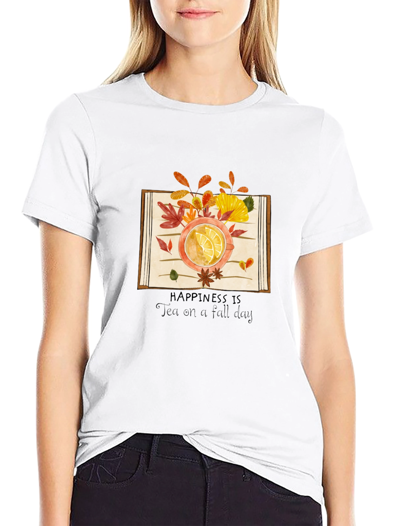 Fall Tea T-Shirt - Autumn Vibes