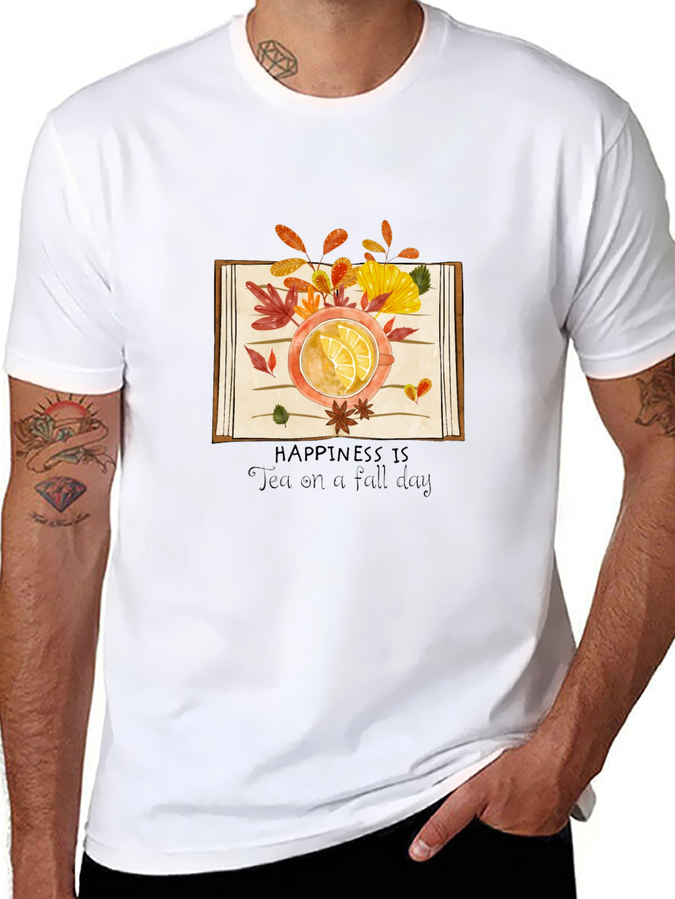 Fall Tea T-Shirt - Autumn Vibes