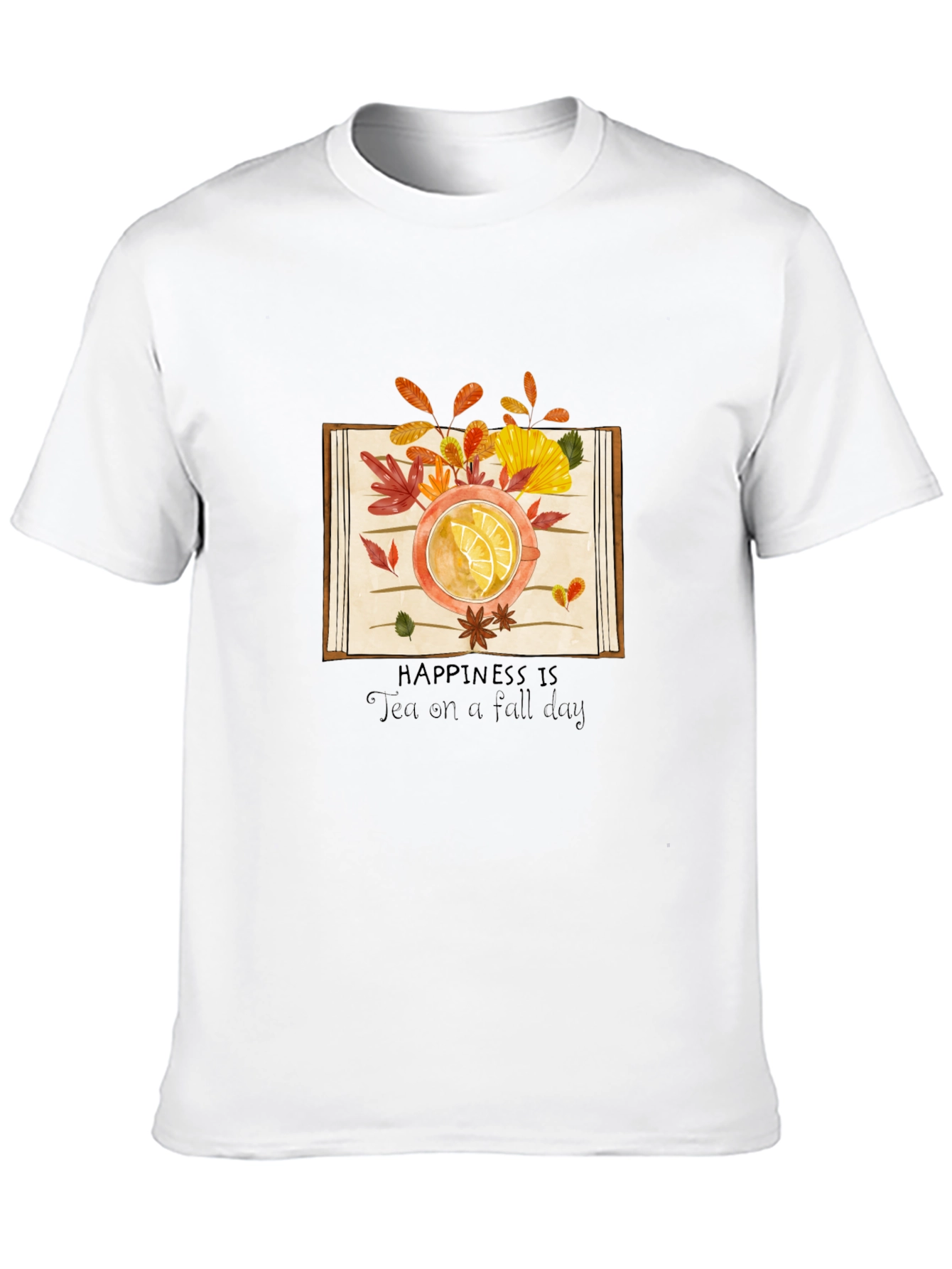 Fall Tea T-Shirt - Autumn Vibes