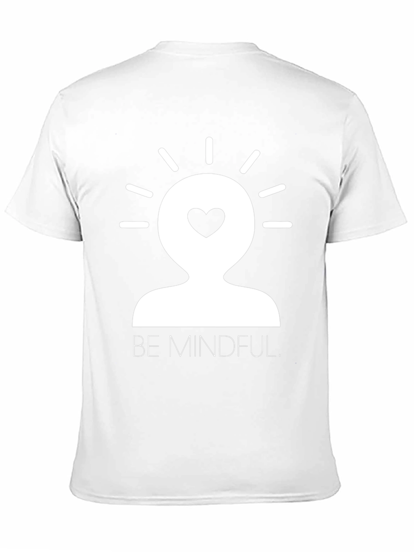 Be Mindful Graphic Tee - Black Cotton T-Shirt
