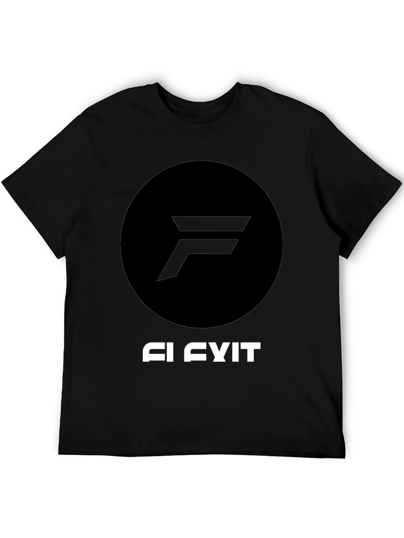 Elevate Exit Black Graphic Tee