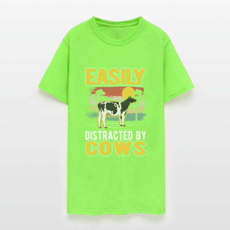 Easily Distracted By Cows Cattle Cow