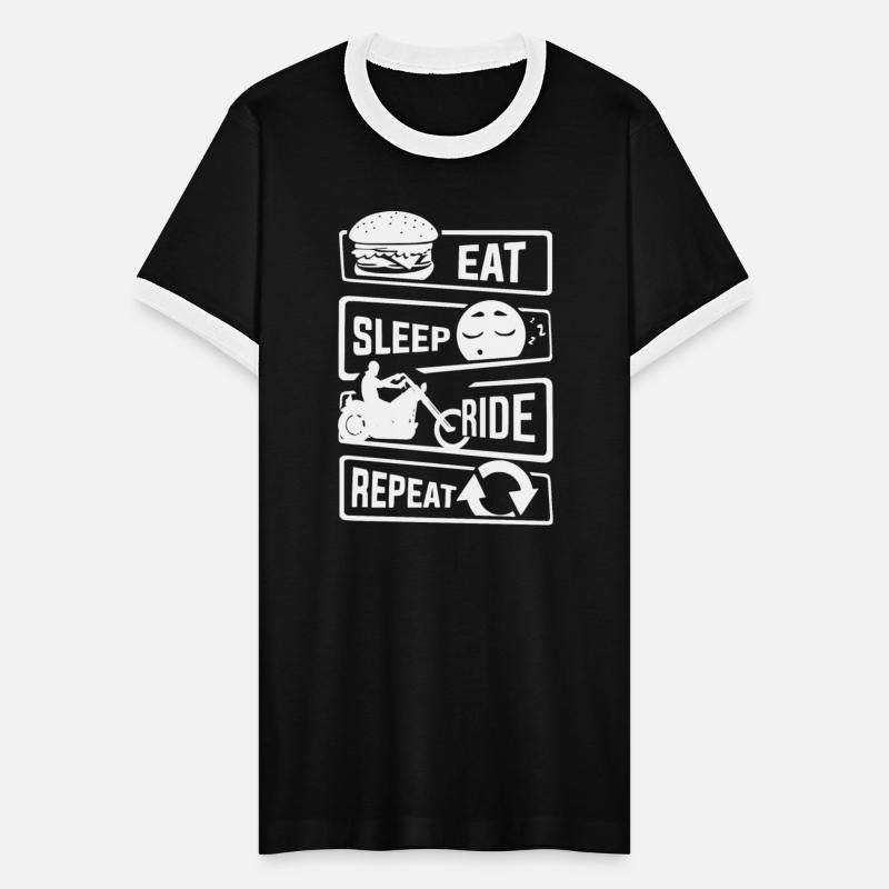 Eat Sleep Ride Repeat Motorcycles Biker ©