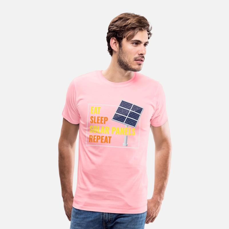 Eat Sleep Solar Panels Photovoltaic Sun