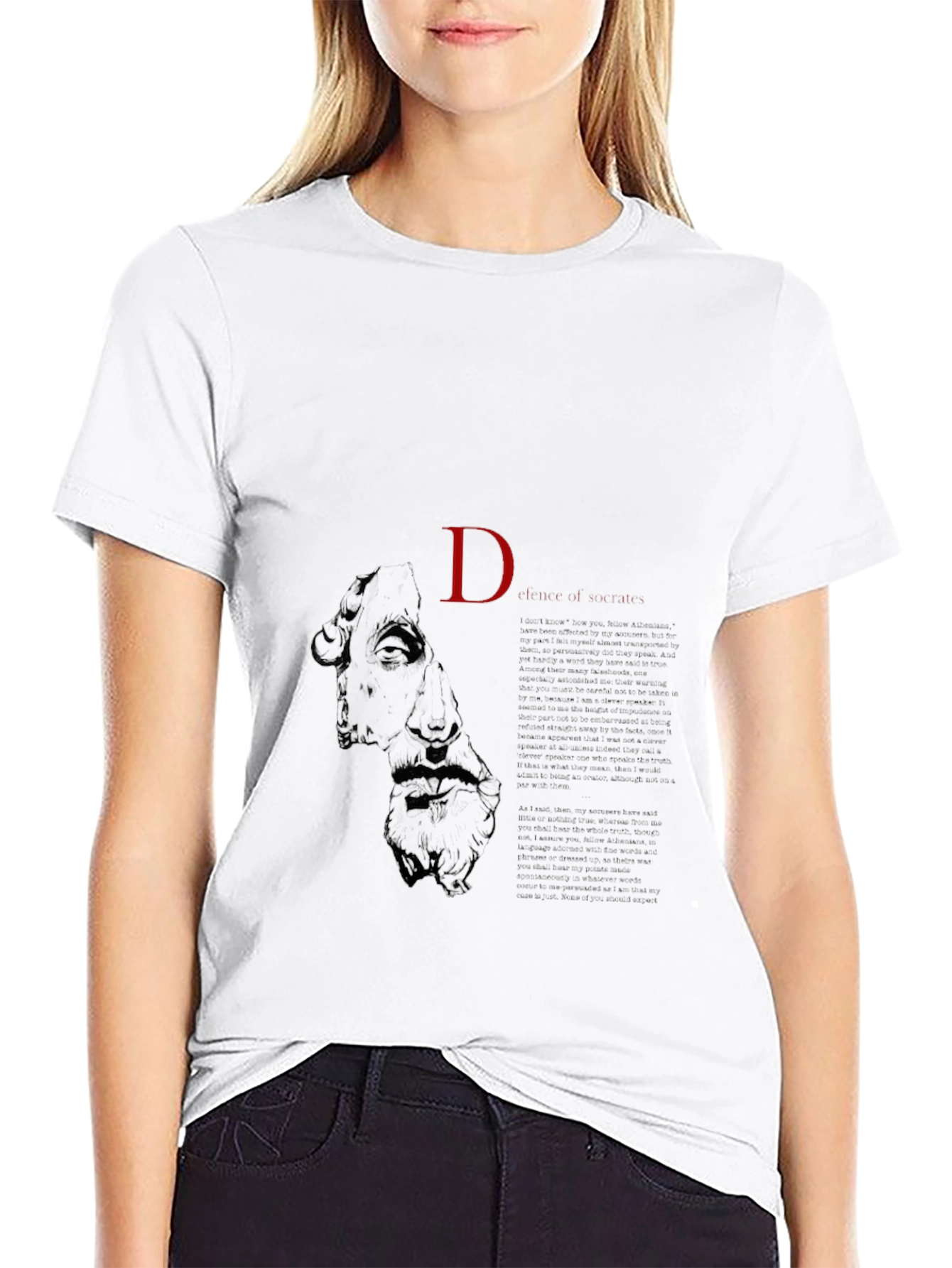 Mens Graphic Print T-Shirt - Black