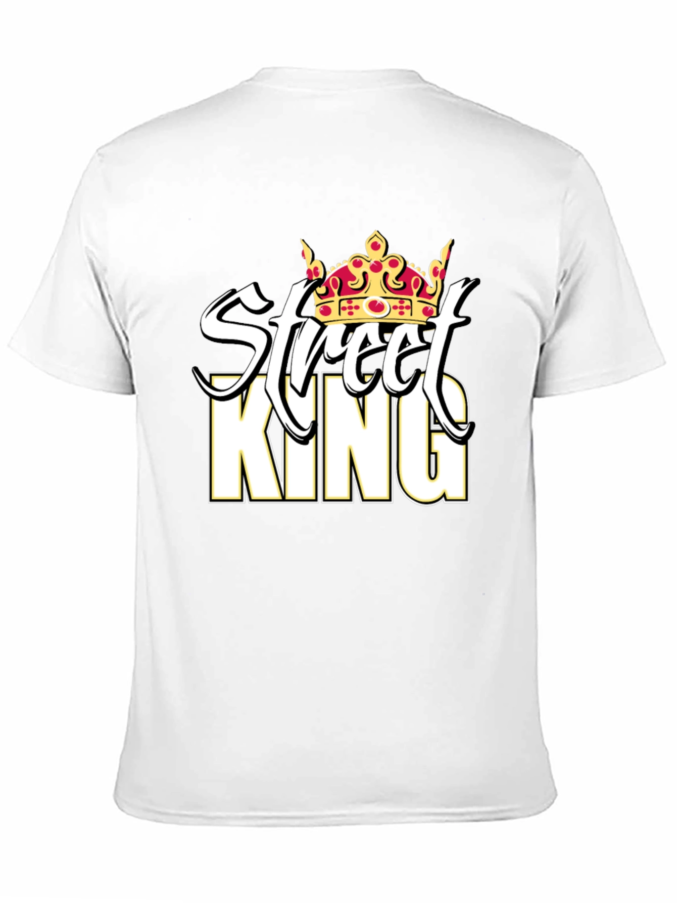 Street King Graphic Tee - Black