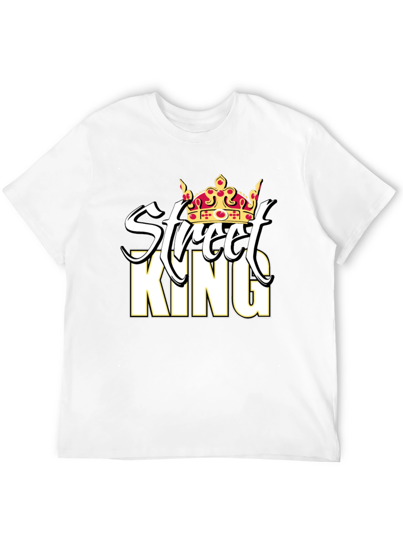 Street King Graphic Tee - Black