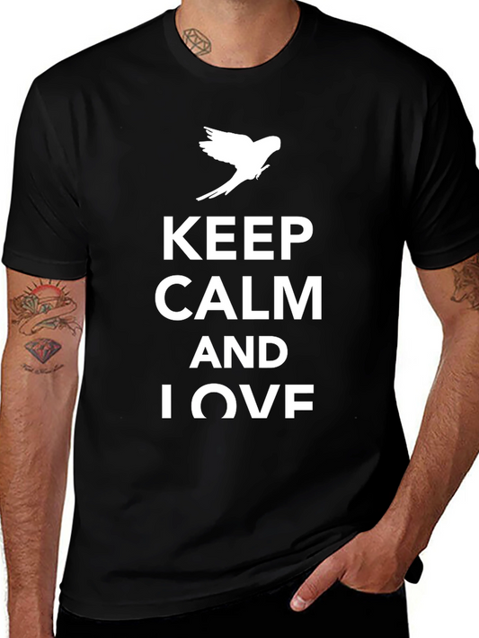 Keep Calm and Love Birds T-Shirt