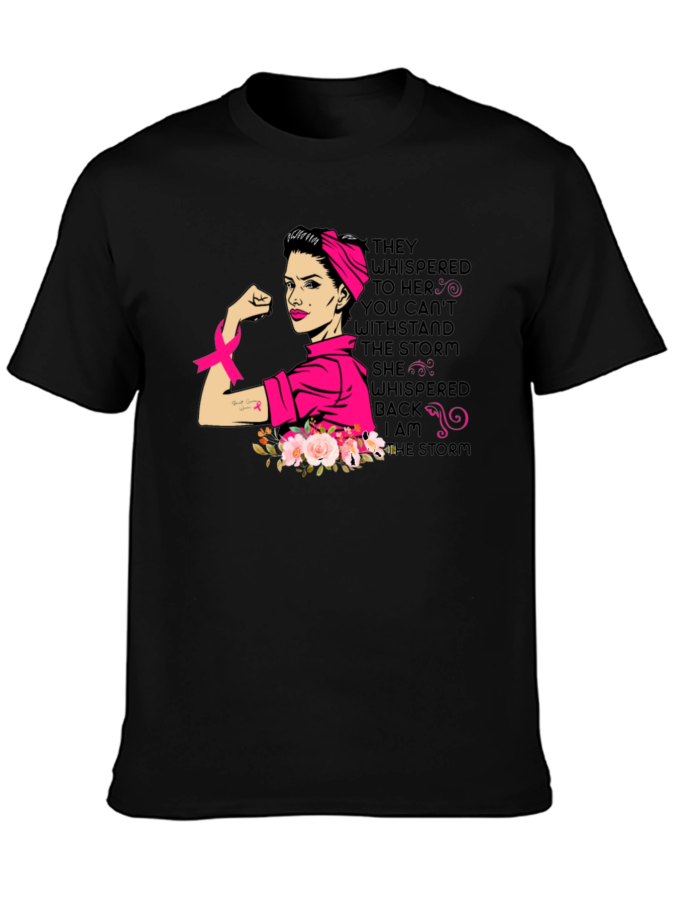 Breast Cancer Awareness T-Shirt: I Am The Storm