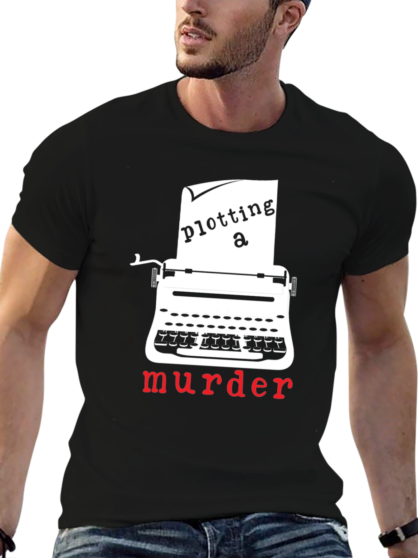 Plotting a Murder Graphic Tee