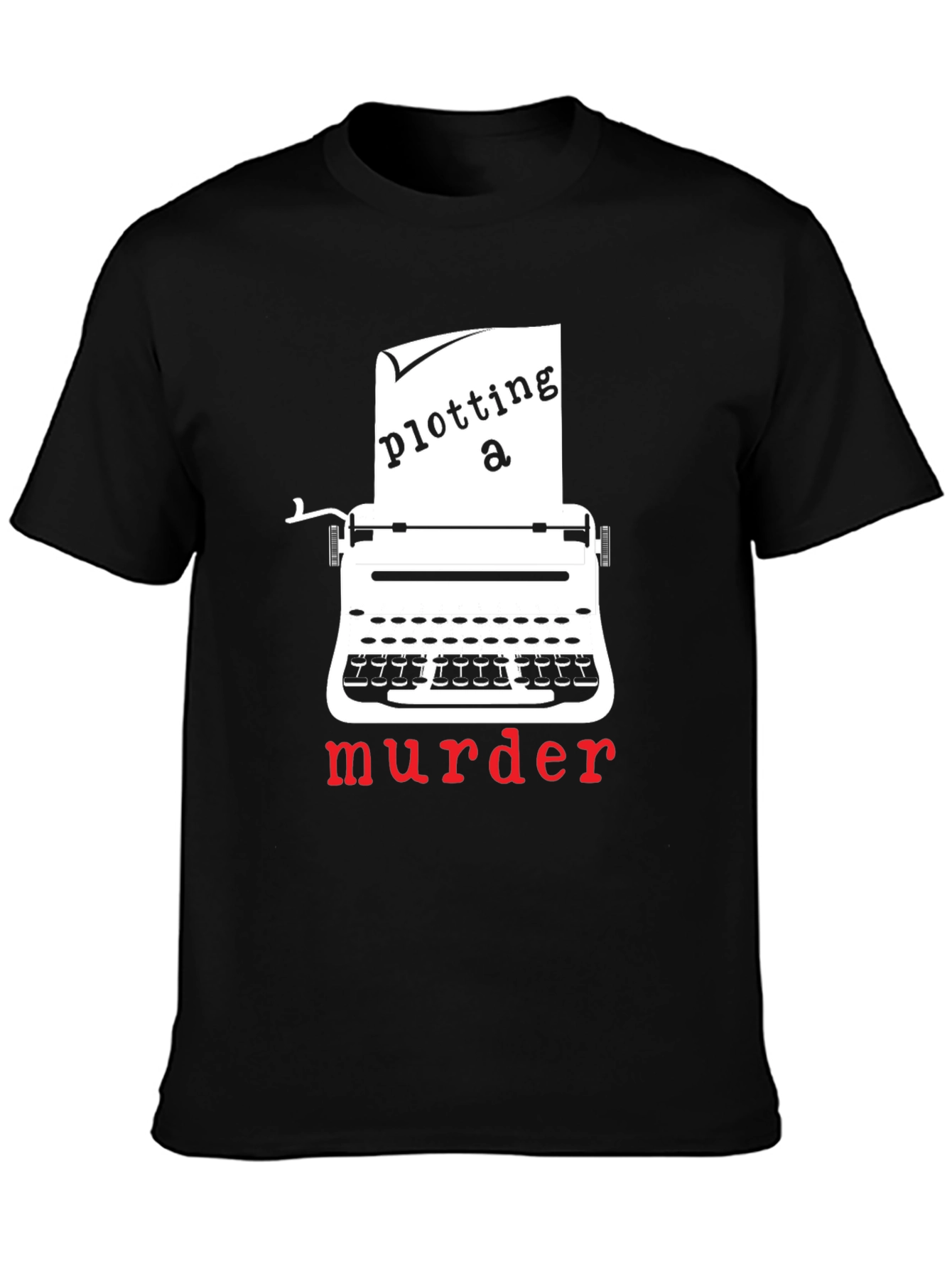 Plotting a Murder Graphic Tee