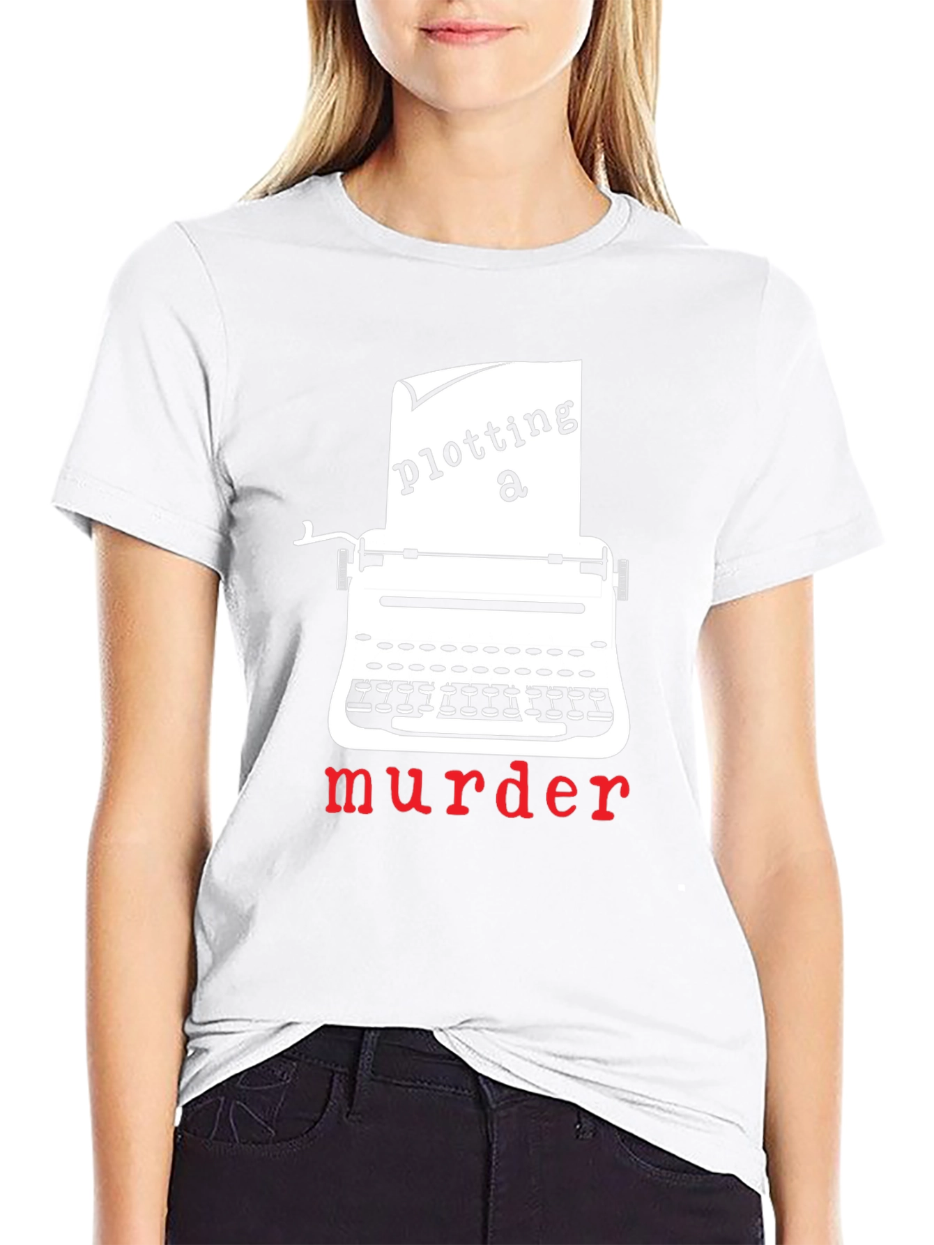 Plotting a Murder Graphic Tee