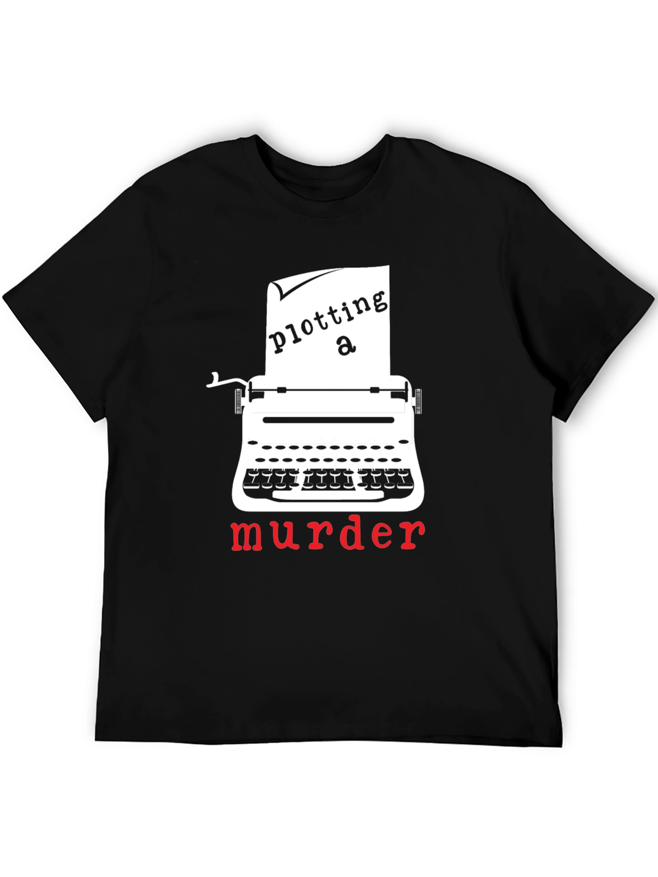 Plotting a Murder Graphic Tee