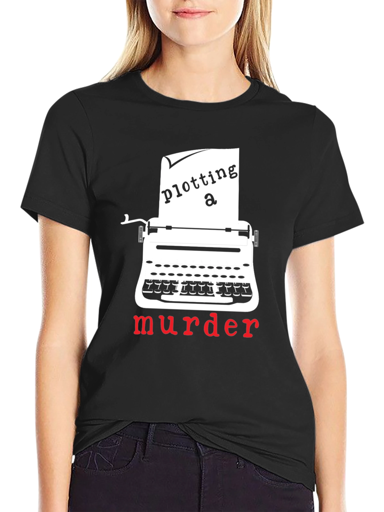 Plotting a Murder Graphic Tee