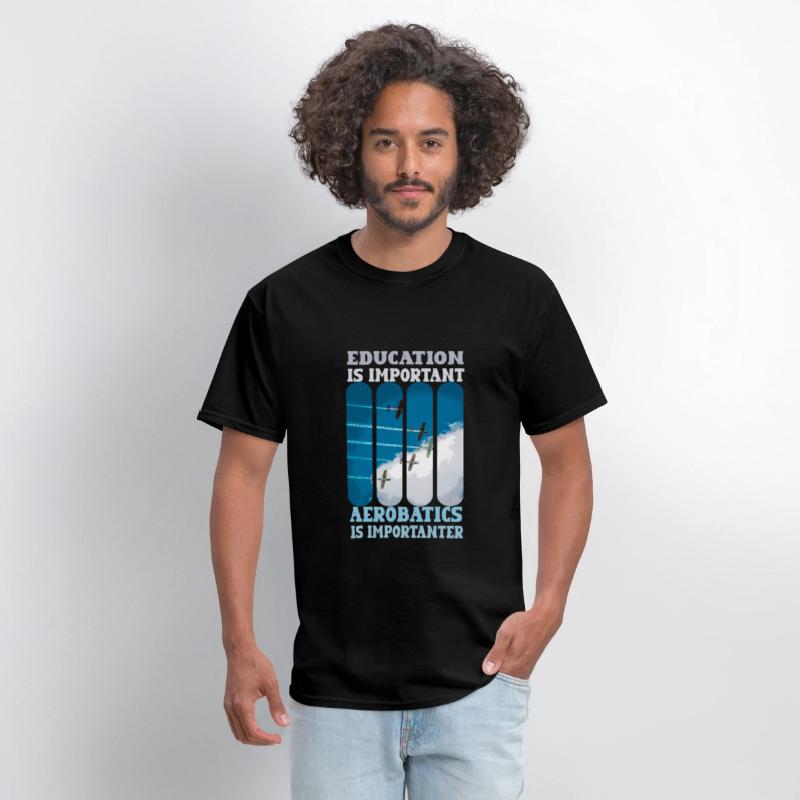 Education Is Important But Aerobatics Is Important