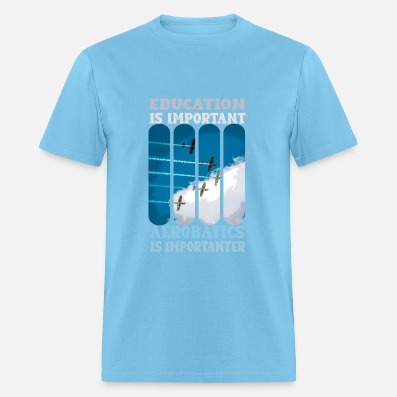 Education Is Important But Aerobatics Is Important