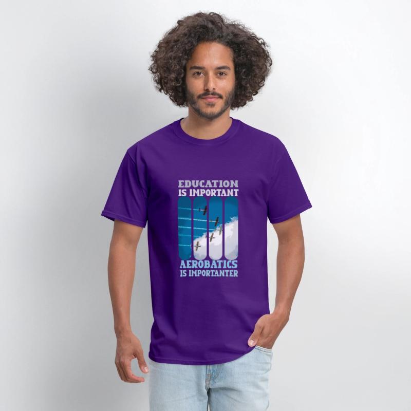 Education Is Important But Aerobatics Is Important