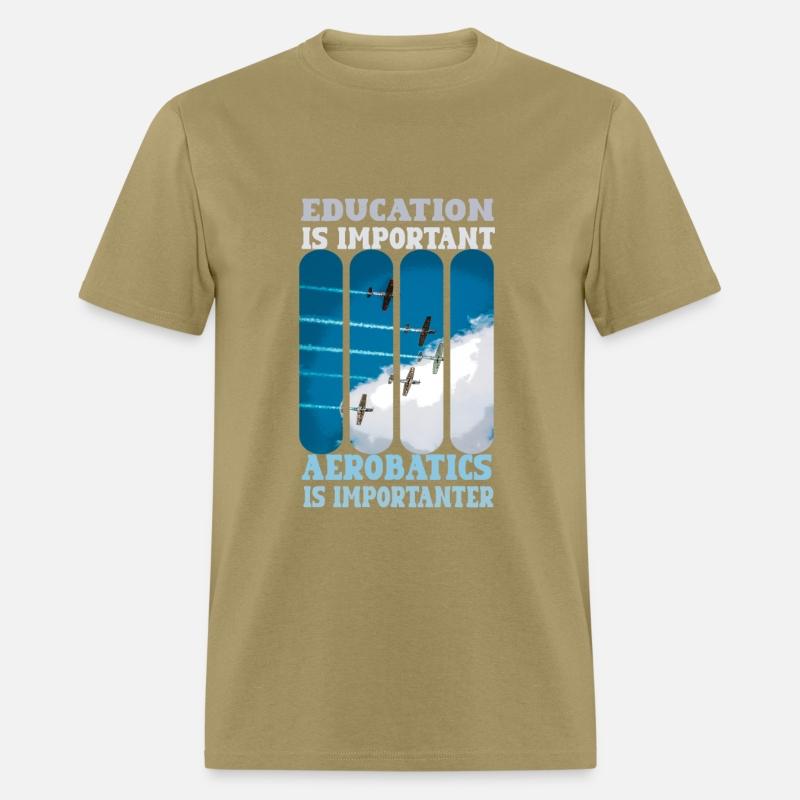 Education Is Important But Aerobatics Is Important