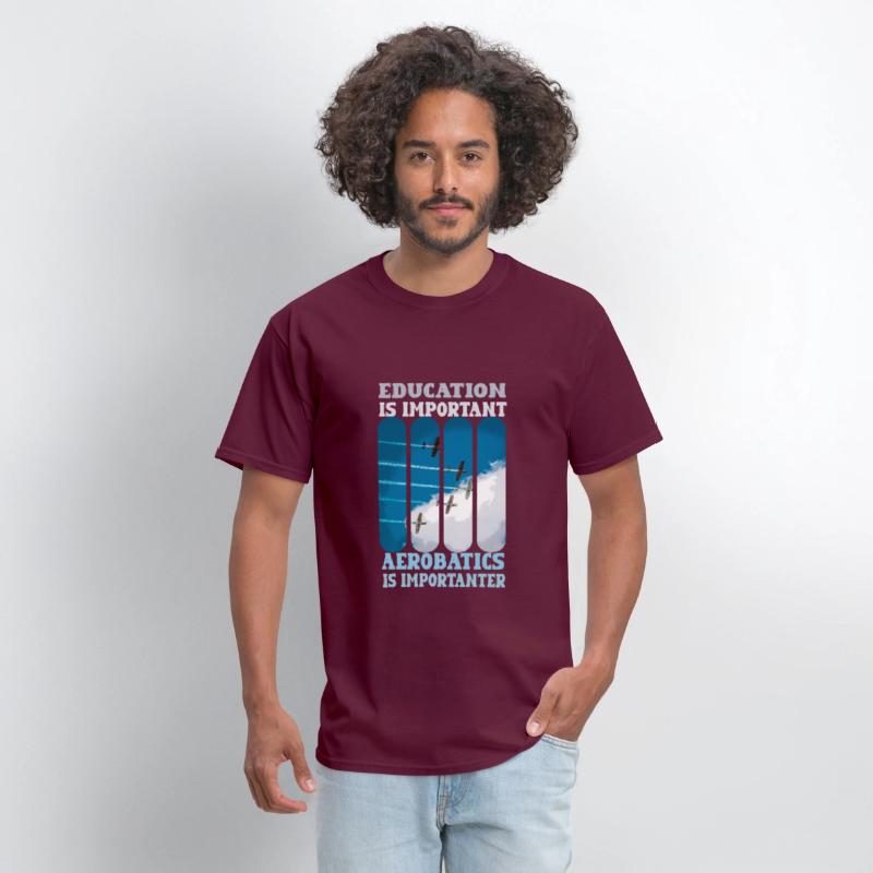 Education Is Important But Aerobatics Is Important